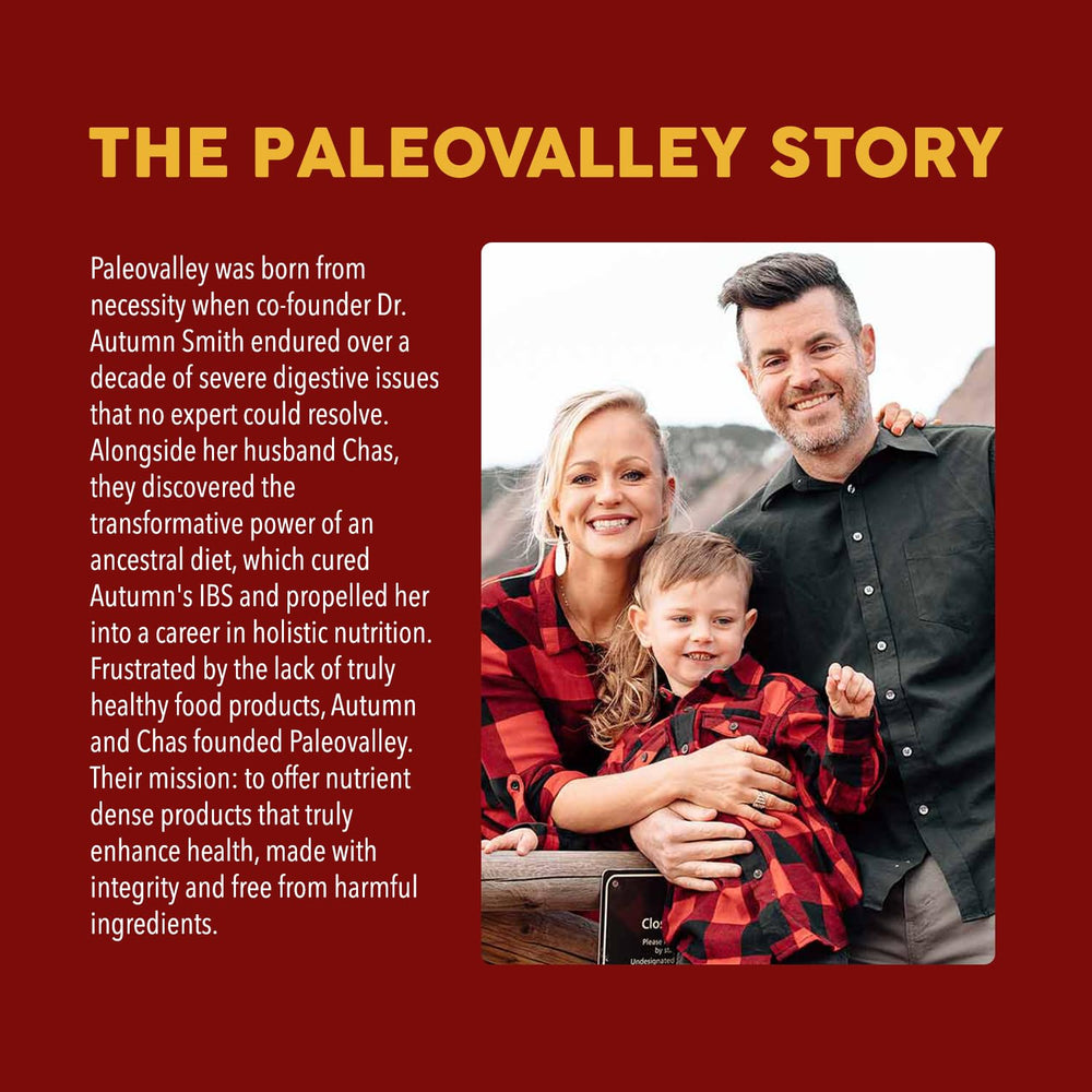 Paleovalley caja de producto en ambiente cotidiano estilo de vida