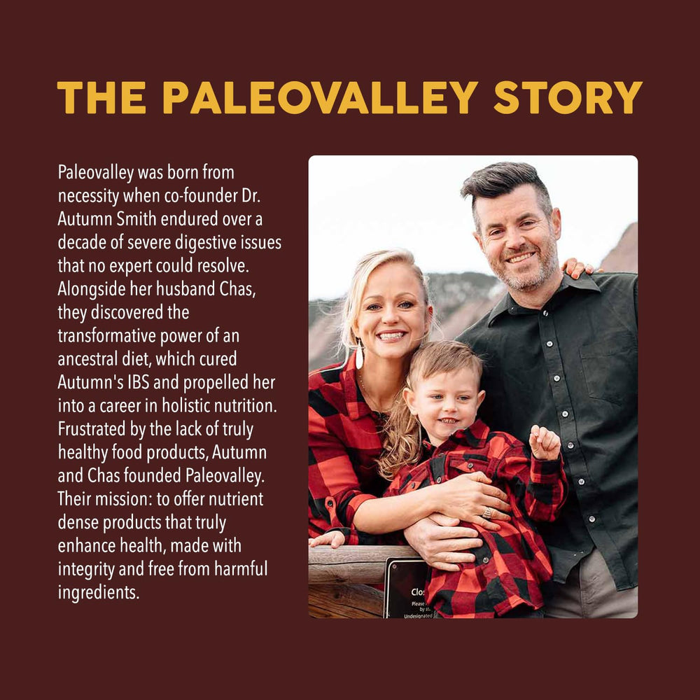 Paleovalley presentación en tabla como aperitivo para compartir