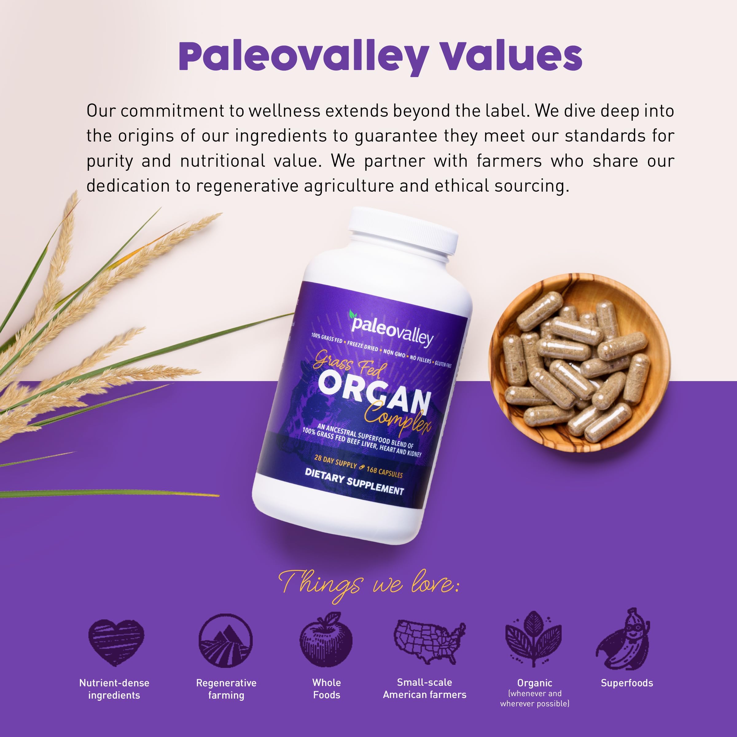 Paleovalley presentación en mesa con comida para inspirar inclusión dietaria