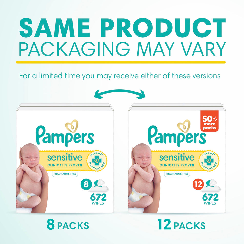 Pampers detalle de textura de la toallita, suave y absorbente para limpieza