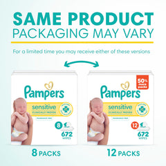 Pampers detalle de textura de la toallita, suave y absorbente para limpieza