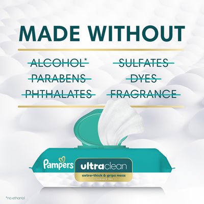 Pampers cleaning pet paws demonstrating versatile multi-use convenience