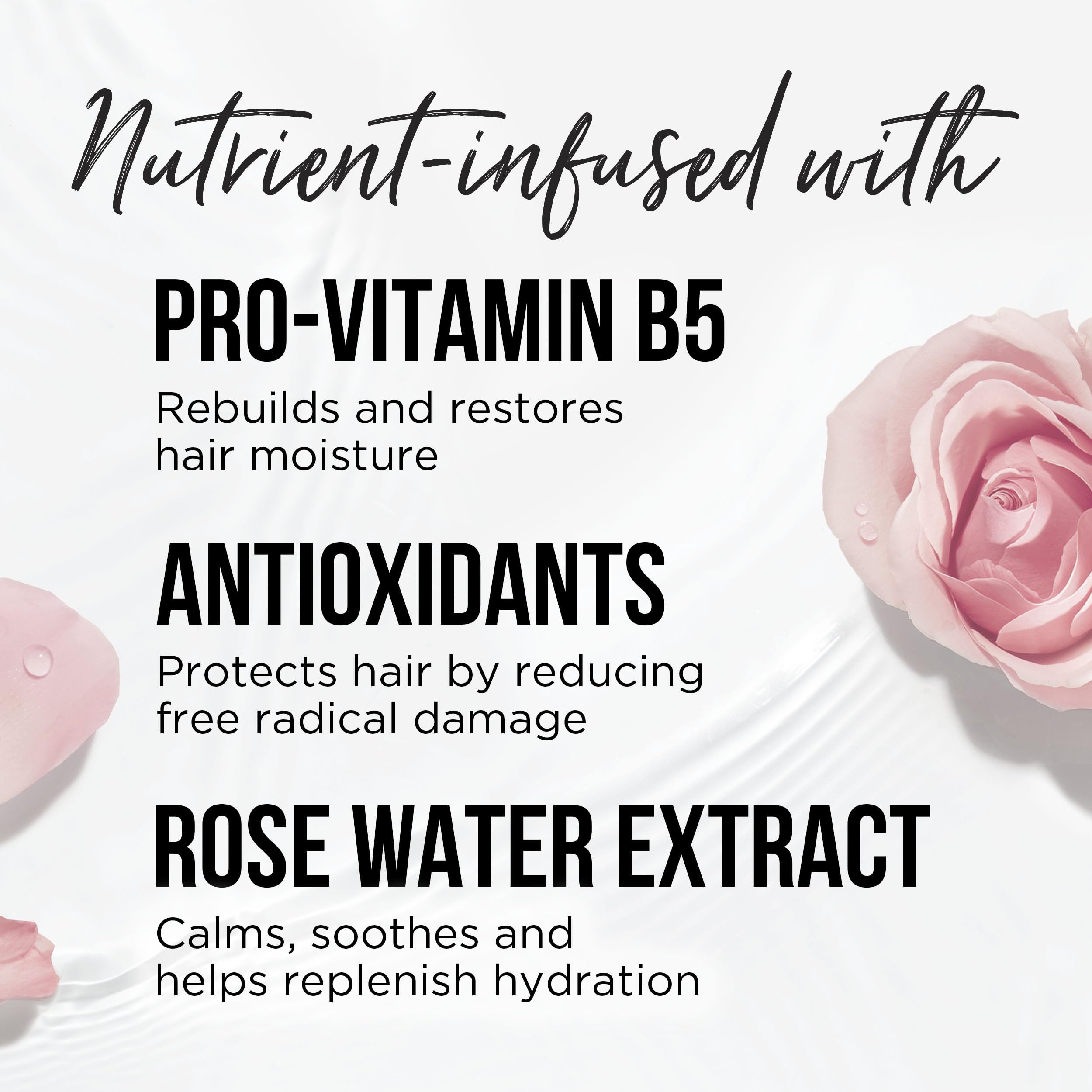 Pantene set en baño durante lavado, rutina diaria con aroma relajante