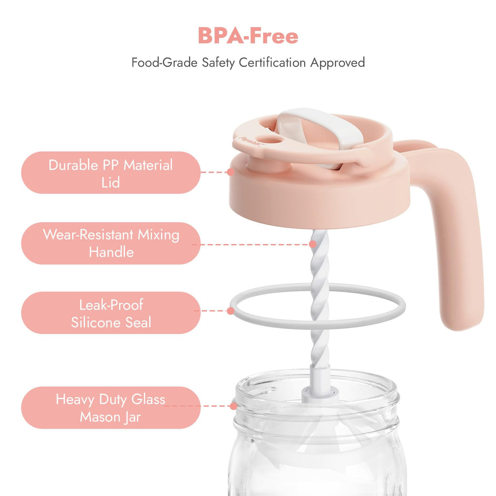 Papablic jarra en nevera manteniendo la leche fresca