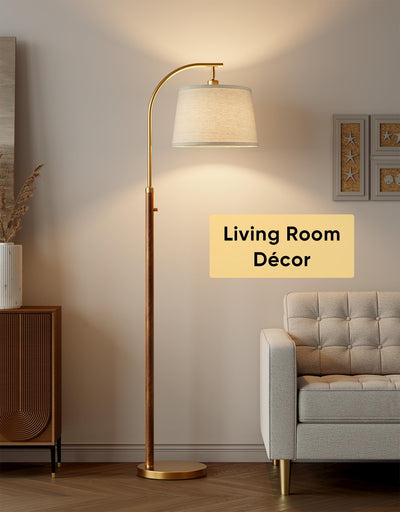 PARTPHONER LED bulb and dimmer knob close-up enabling instant brightening and smooth dimming