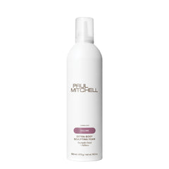 Paul Mitchell frasco delantero mostrando diseño y beneficio de volumen