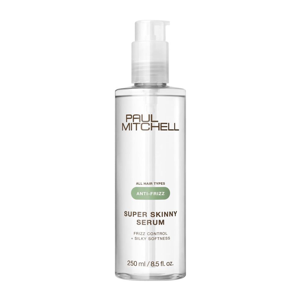 Paul Mitchell frasco frontal mostrando el envase y beneficio de protección térmica