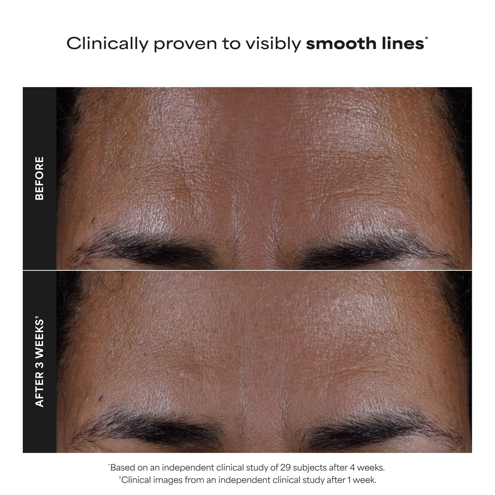 Paula's Choice liquid texture droplet on skin illustrating gentle non-abrasive exfoliation