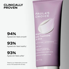Paula's Choice textura de la loción en primer plano que muestra rápida absorción y ligereza