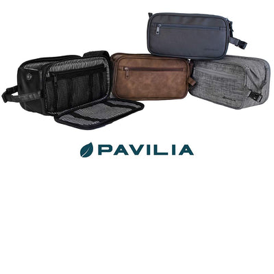 PAVILIA contenido organizado con kit de afeitado para viaje