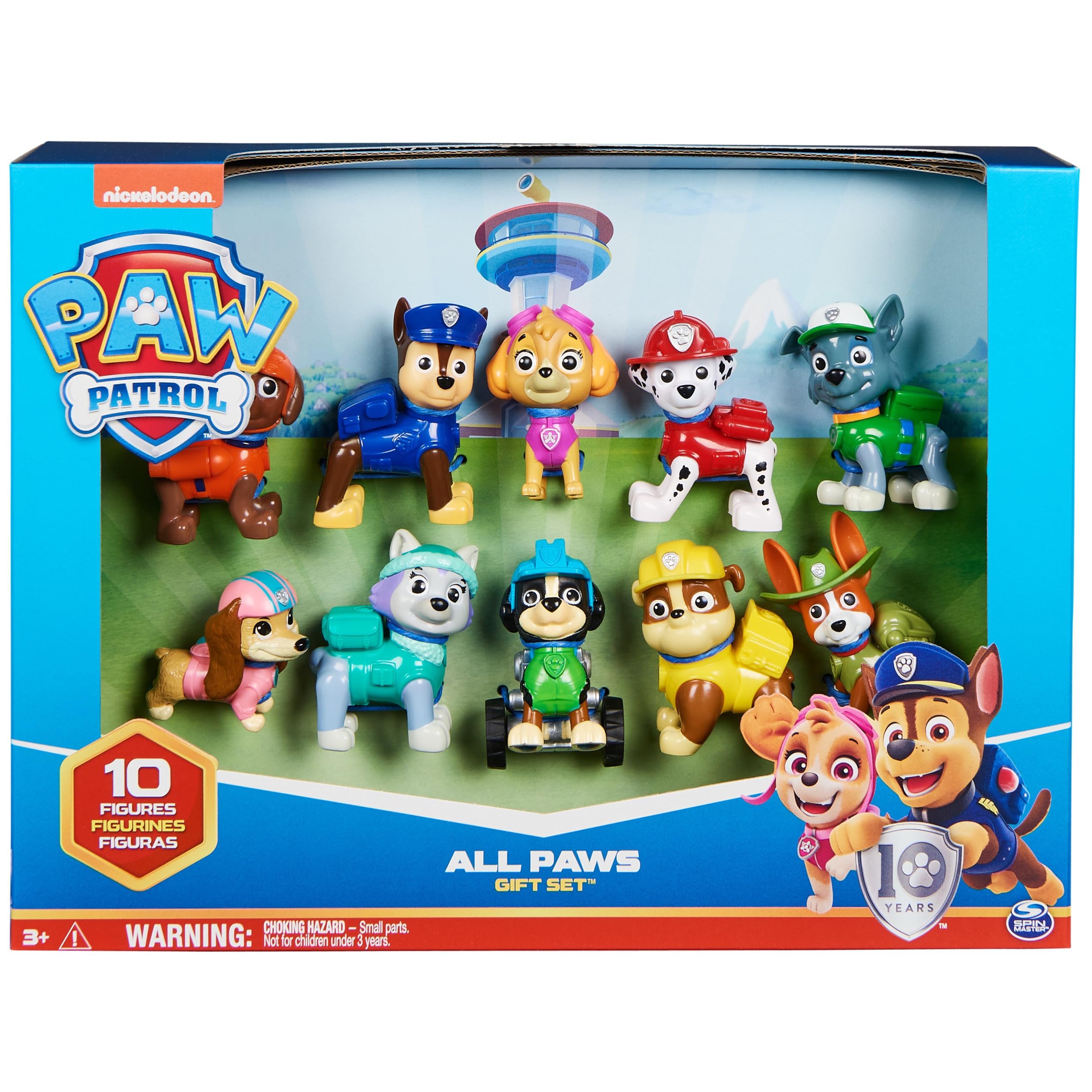 Paw Patrol ambientación familiar con figuras fomentando imaginación