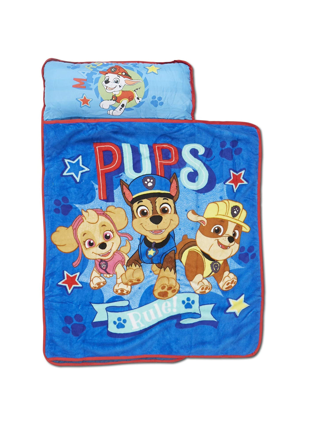 Paw Patrol primer plano de la felpa suave que aporta calidez y tacto acogedor