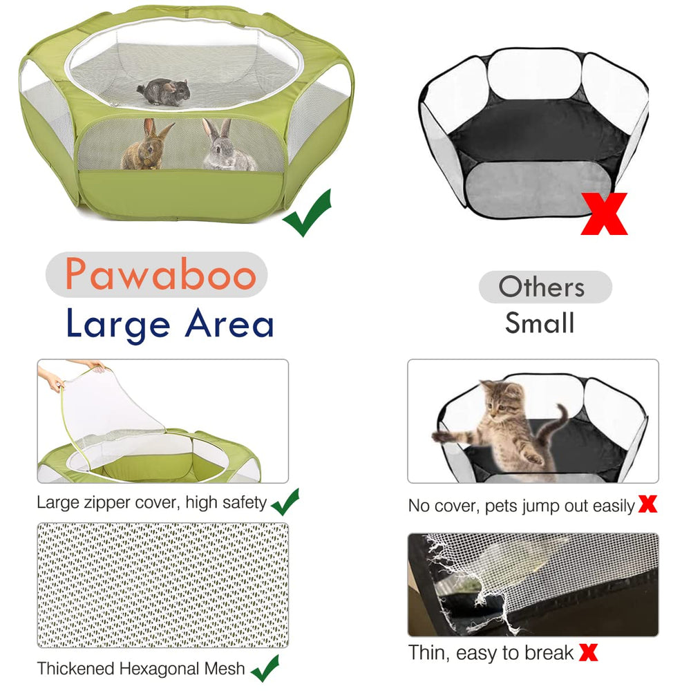 Pawaboo base de tafetán 190T resistente al agua protegiendo el suelo