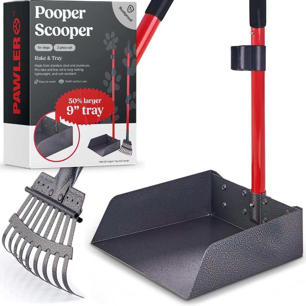 Pawler recogedor frontal mostrando diseño robusto y beneficio de durabilidad