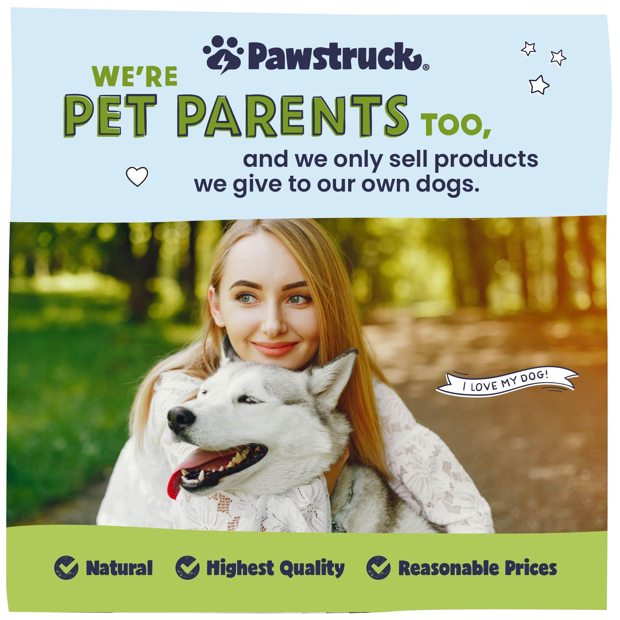 Pawstruck etiqueta de ingredientes que destaca único ingrediente