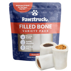 Pawstruck hueso frontal con empaque, muestra calidad y seguridad