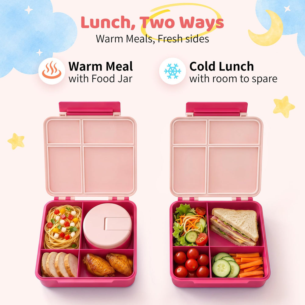 Pawtong open compartments showing organized meal portioning benefit