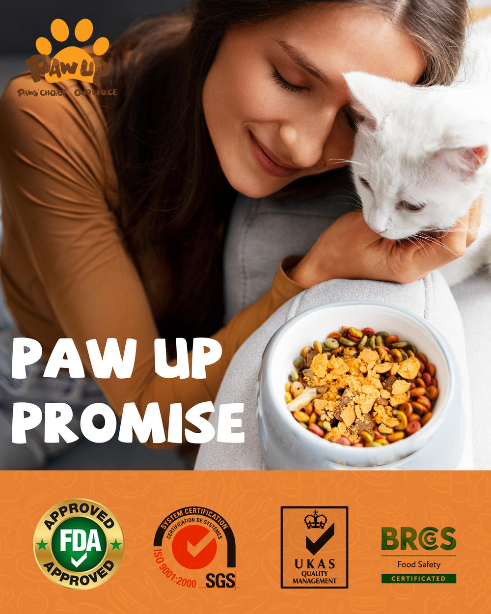 PAWUP yemas de codorniz como único ingrediente puro