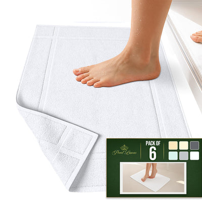 Pearl Linens close-up of soft cotton loops highlighting plush 687 GSM absorbent texture