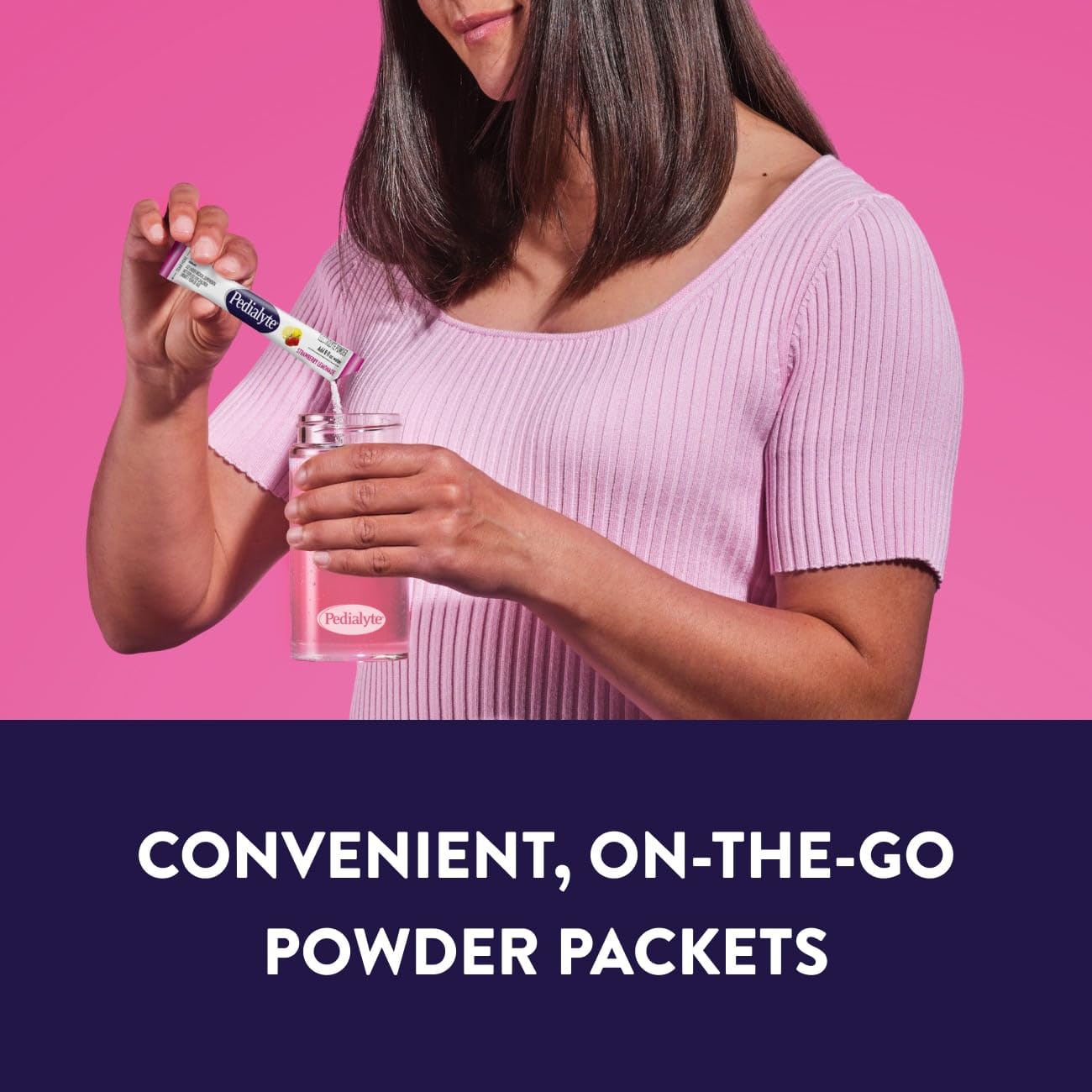 Pack Pedialyte variedad Uva Fresa-Limón Naranja presentado para elección de sabores