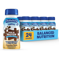 PediaSure SideKicks vista frontal del embalaje con información clara