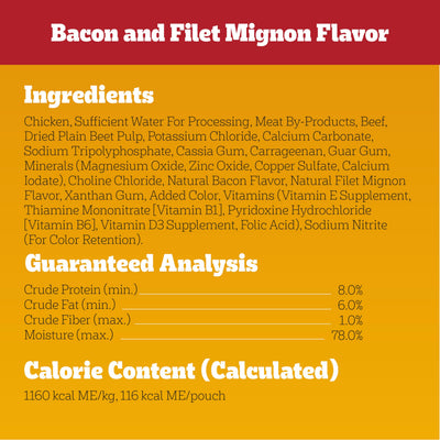 Pedigree ingredientes con proteína animal real y mejor sabor
