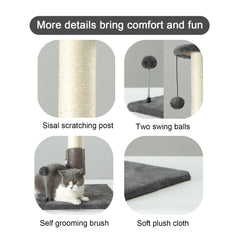 PEEKAB textura sisal de cerca que protege muebles y uñas