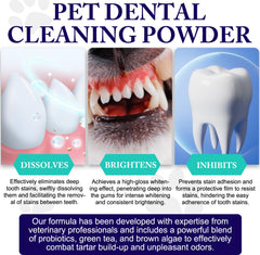Peesnb polvo dental espolvoreado en el comedero demostrando aplicación sencilla y rápida