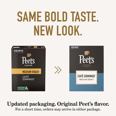 Peet's posos de café en cápsula mostrando textura y beneficio aroma intenso