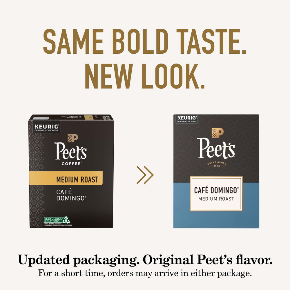 Peet's posos de café en cápsula mostrando textura y beneficio aroma intenso