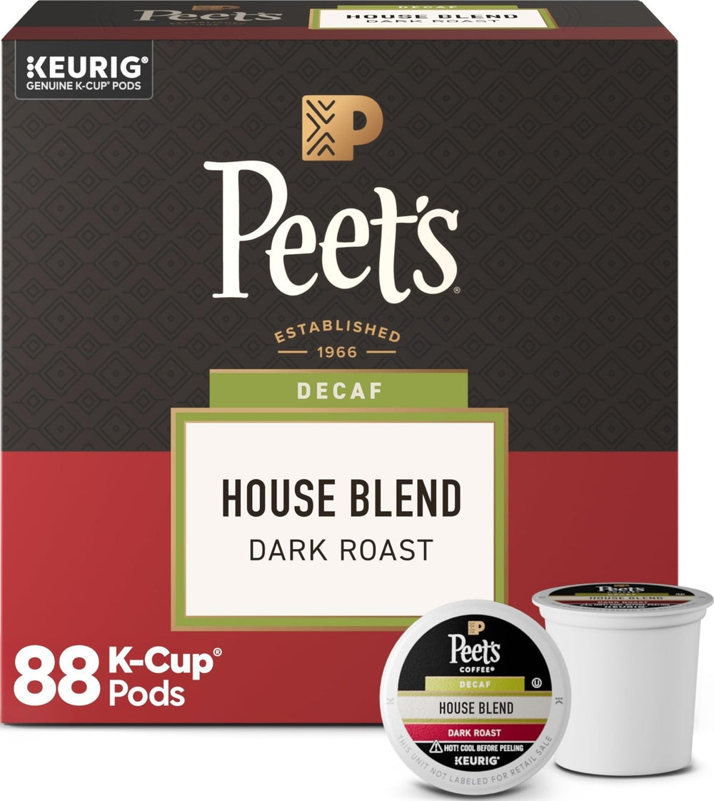 Peet's front packaging showing four boxes and product name for clarity