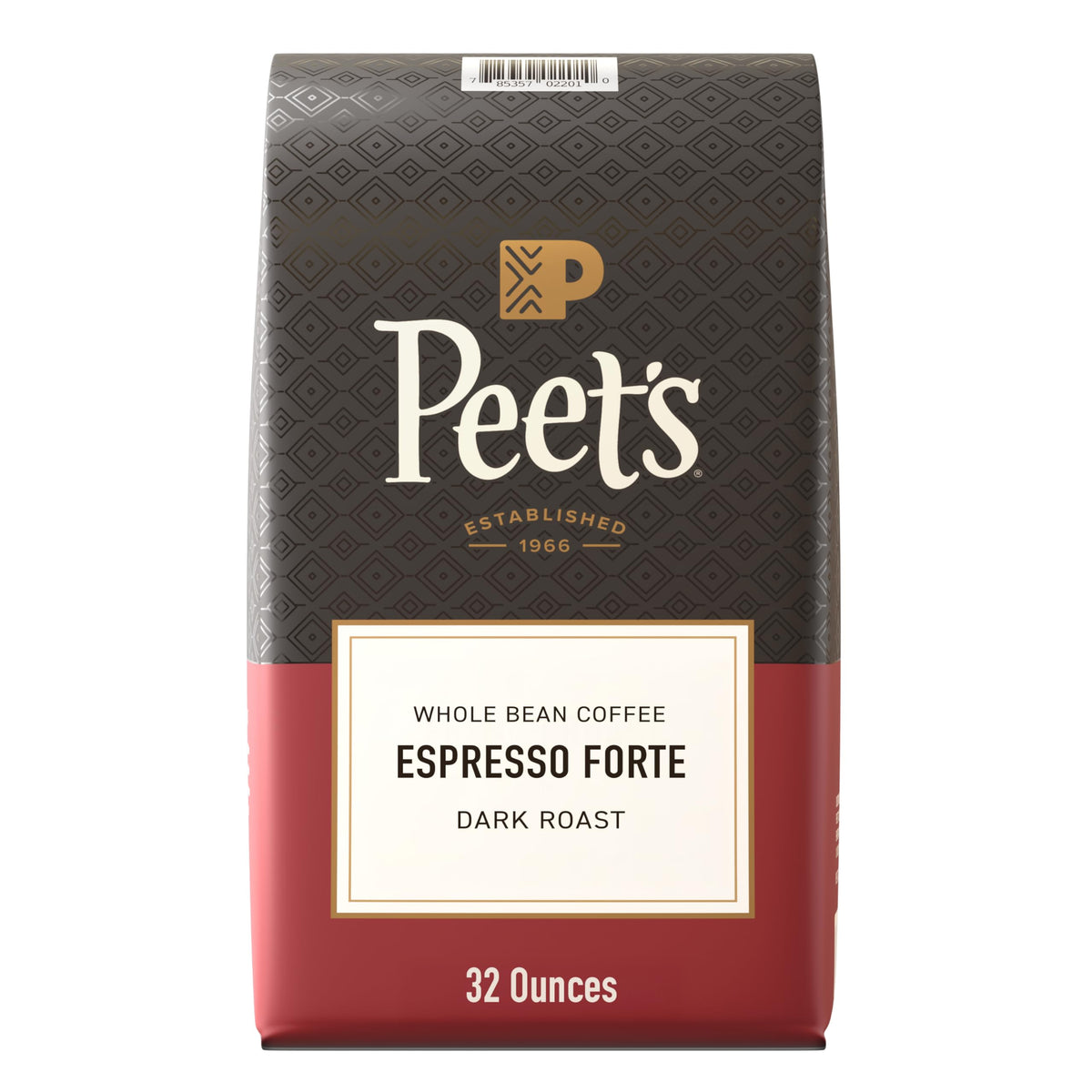 Peet's frontal de bolsa mostrando marca y presentación grande