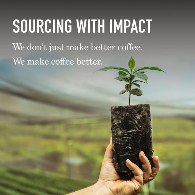Peet's etiqueta con información de compatibilidad y recomendaciones de extracción
