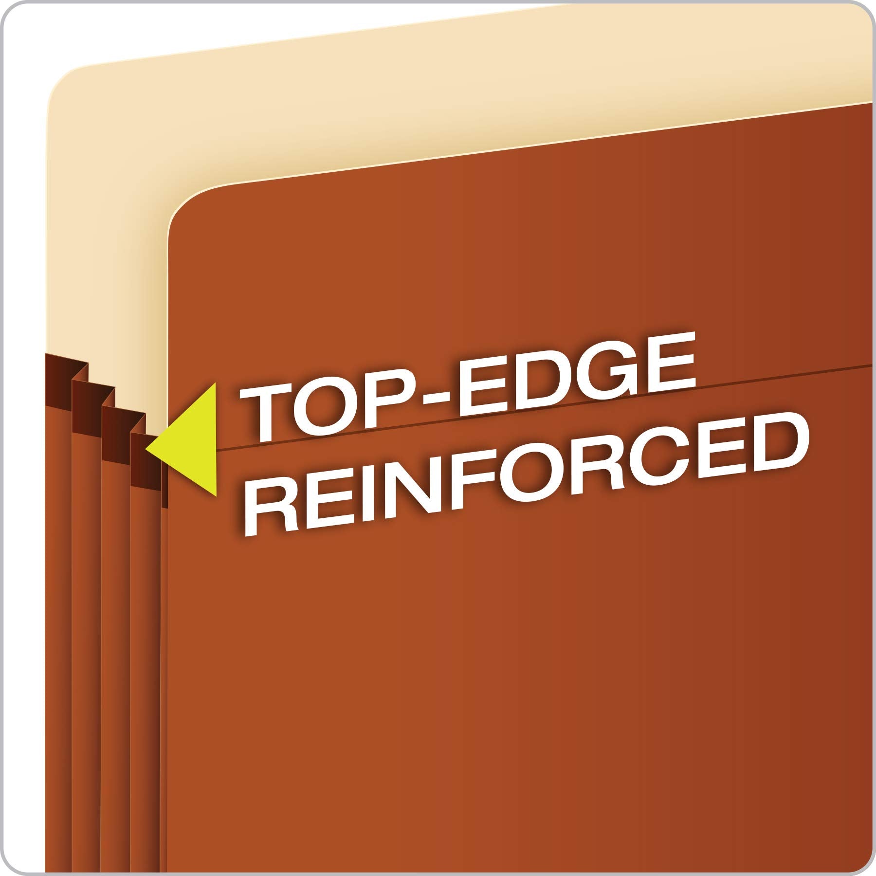 Pendaflex textura del panel redrope y forro manila mejora resistencia