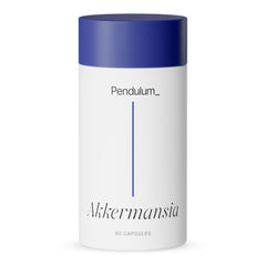 Pendulum front packaging showing 90 capsules and product benefits for gut support