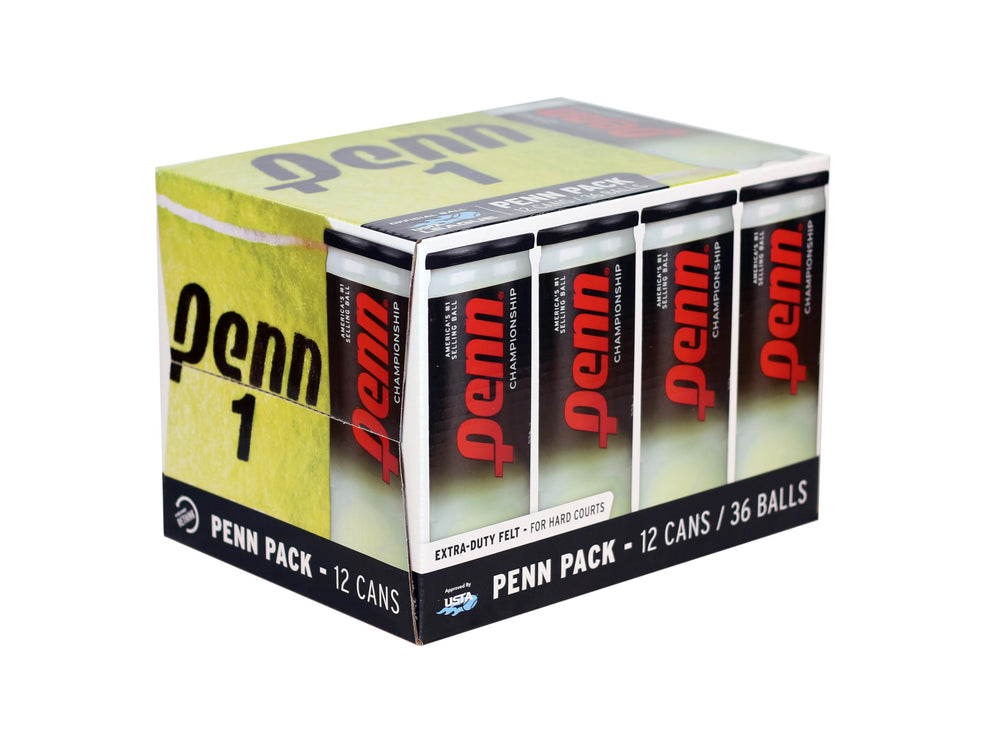Penn front packaging showing 12 cans and value pack benefit