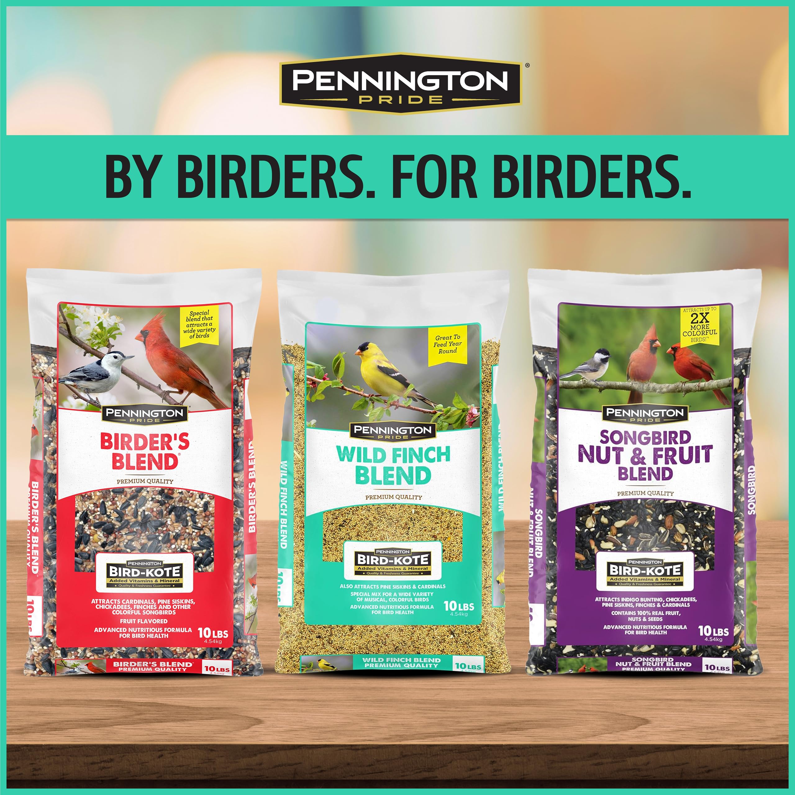 Pennington etiqueta BIRD-KOTE destacada, aporta nutrientes adicionales