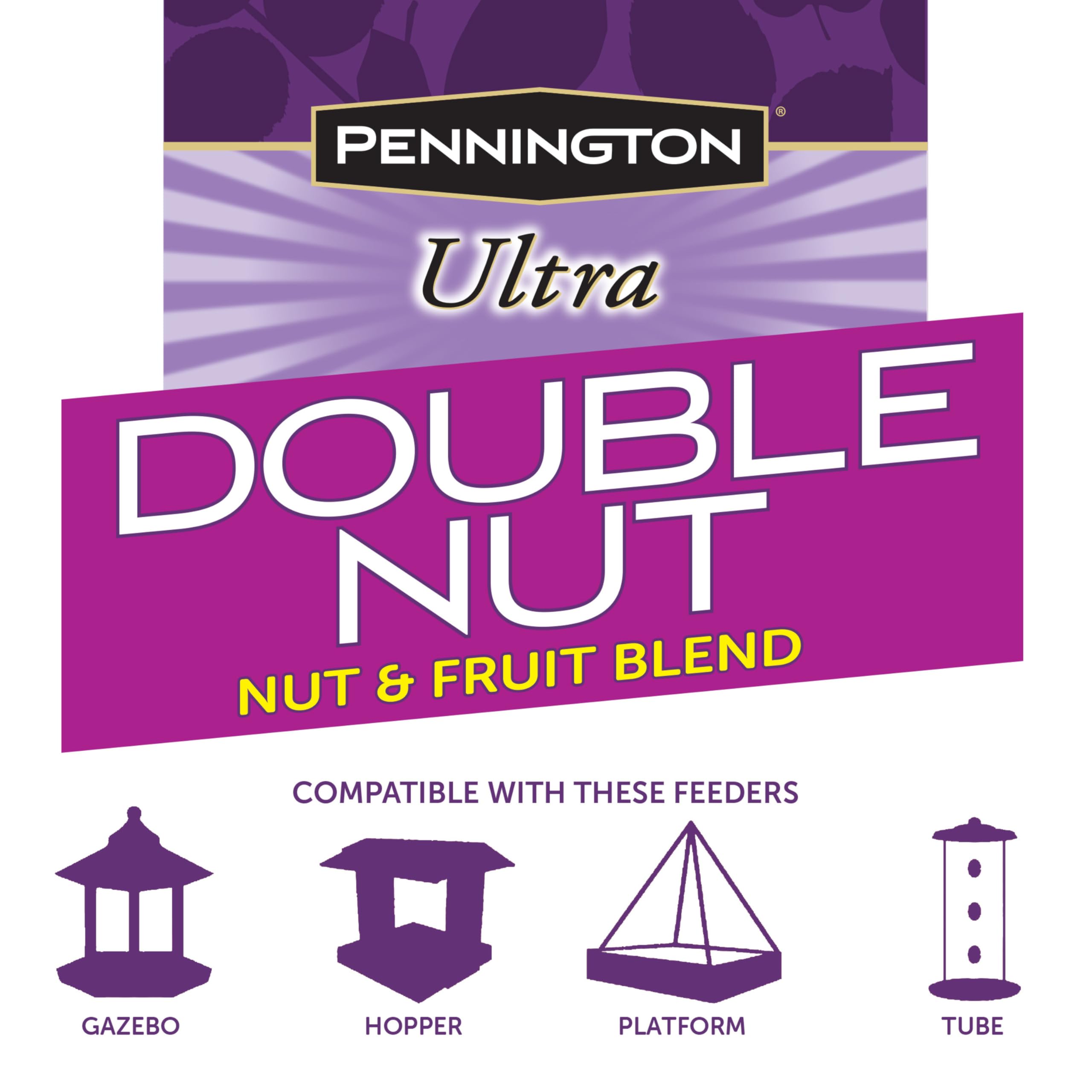 Pennington label close-up highlighting Bird Kote enrichment