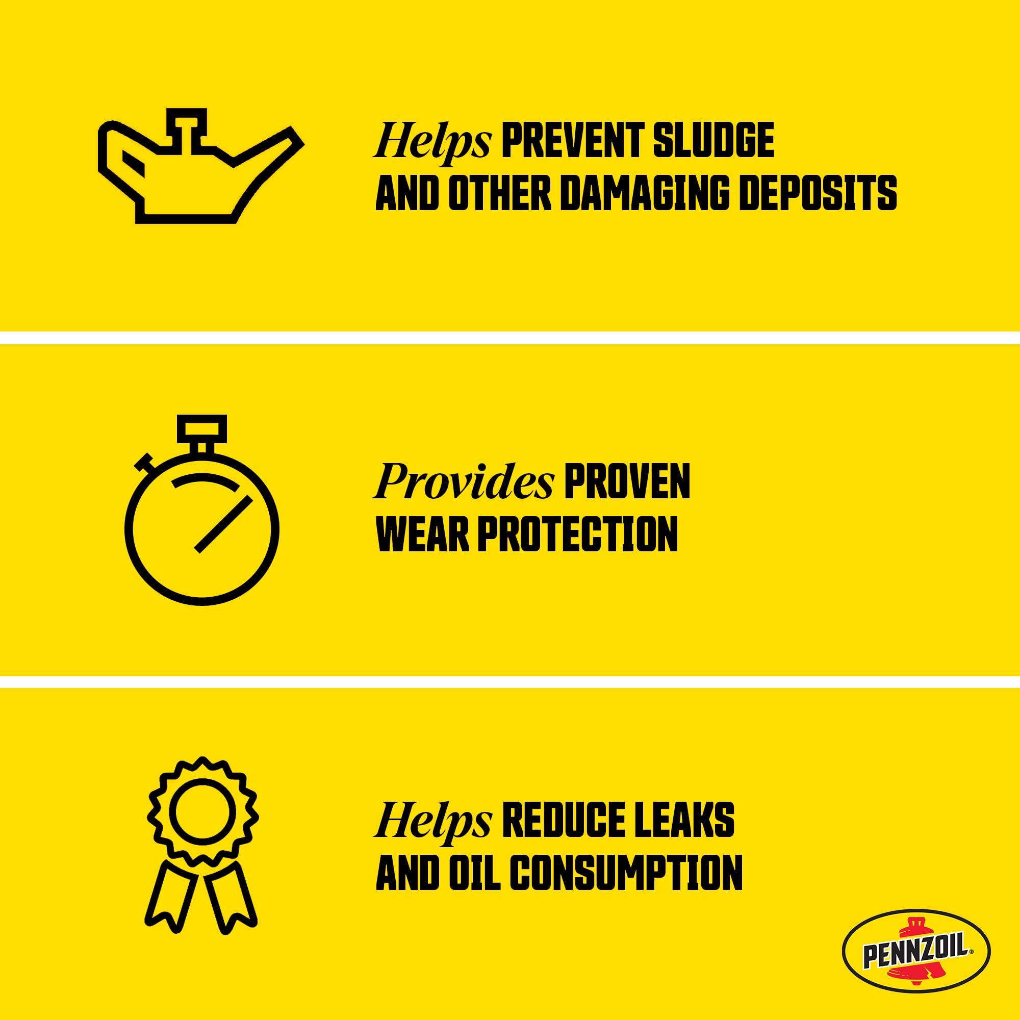 Pennzoil aceite vertido en cucharón textura clara para protección del motor