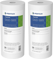 Pentek DGD-5005 frontal del cartucho mostrando tamaño y forma, protección del sistema