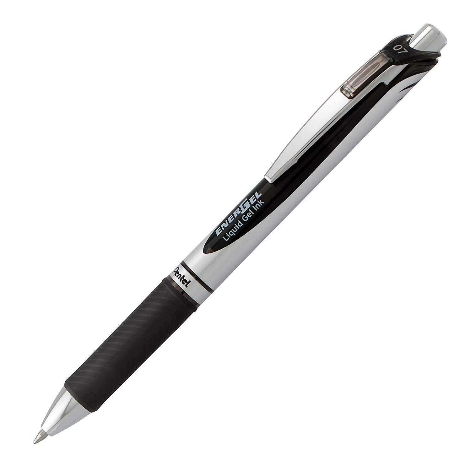 Pentel EnerGel RTX primer plano de punta metálica 0,7 mm para trazos precisos