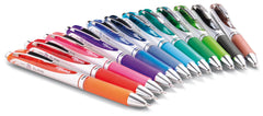 Pentel EnerGel RTX punta 0.7 mm en primer plano para trazos nítidos y control