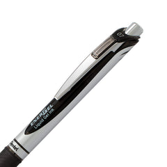 Pentel EnerGel RTX bolígrafo en mano escribiendo sin manchas por secado rápido