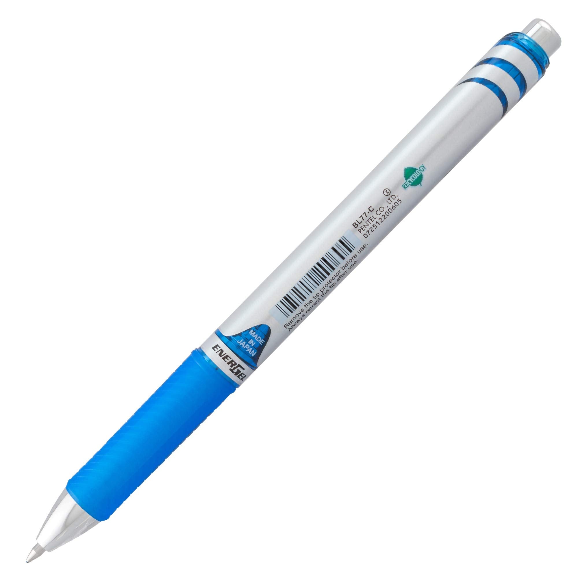 Pentel EnerGel RTX sobre escritorio en ambiente de oficina mostrando uso cotidiano