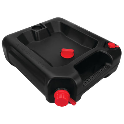 Performance Tool W4077 front view showing shape and capacity for tidy oil changes