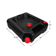 Performance Tool integrated handle for comfortable carrying and balanced pouring
