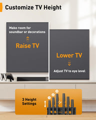 Perlegear height settings selector showing three positions for clearance