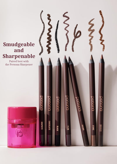 PERSONA difuminado smoky logrado con el lápiz para mirada ahumada y elegante