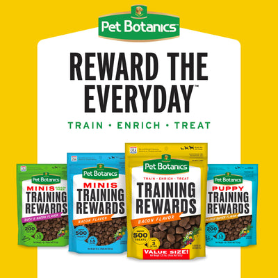 Pet Botanics etiqueta de ingredientes destacando sin aditivos artificiales