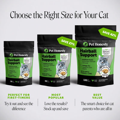 Cat enjoying a Pet Honesty treat showing acceptance and stress-free dosing